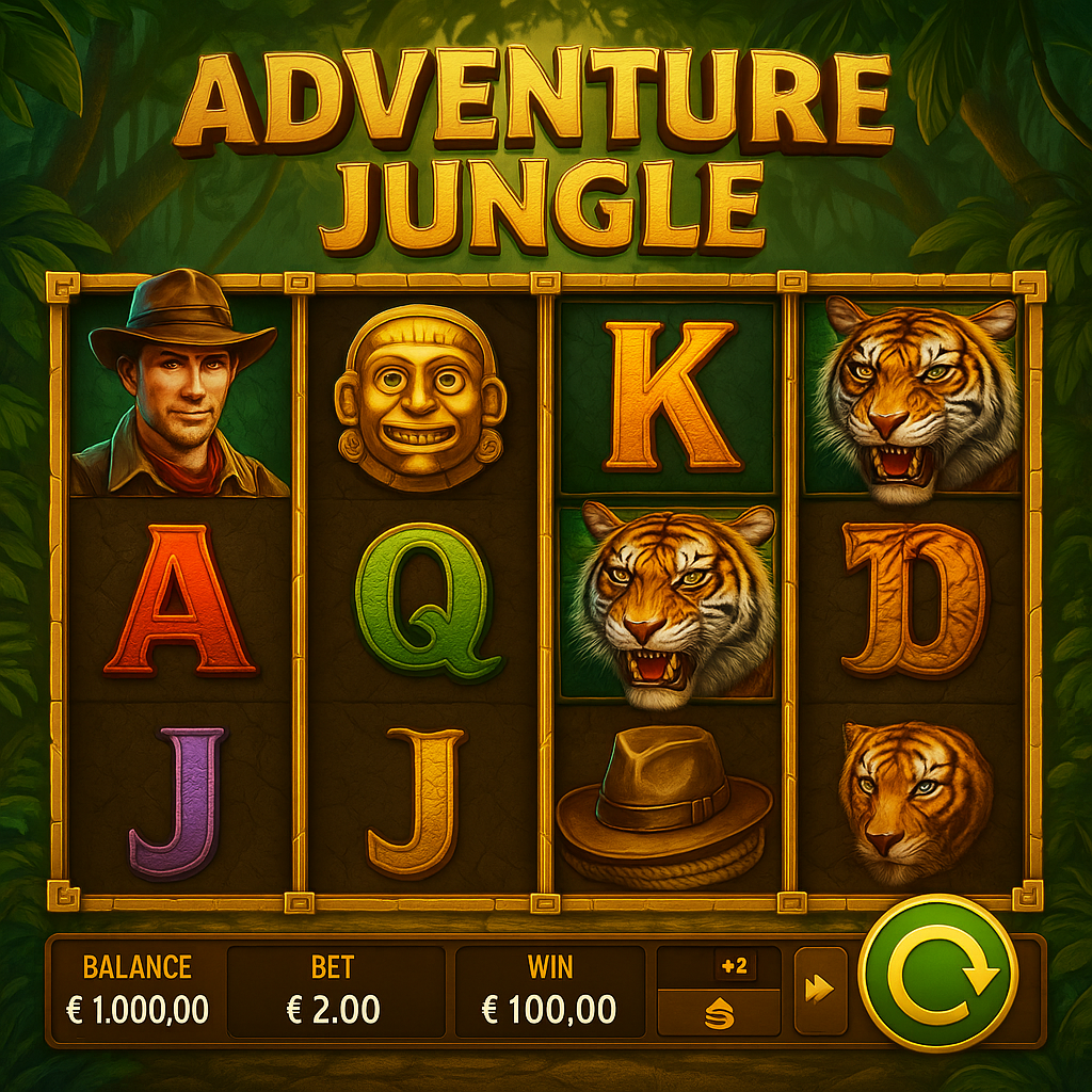 TonySpins - Adventure Jungle Slot Game - NetEnt Pokie