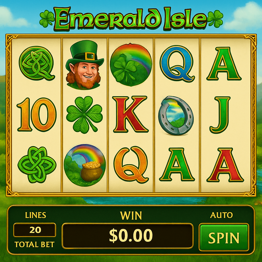 TonySpins - Emerald Isle Slot Game - Pragmatic Play Pokie