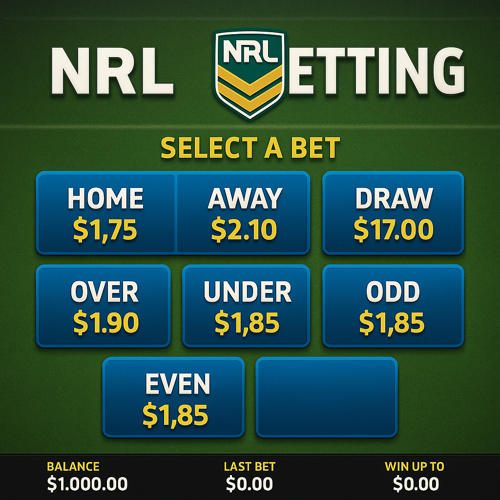 TonySpins - NRL Sports Betting - National Rugby League